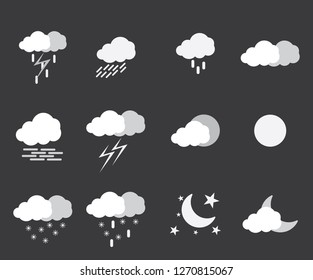 Weather icon set