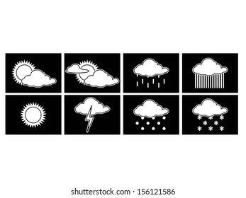 Weather icon set