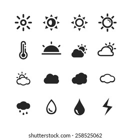 weather icon set