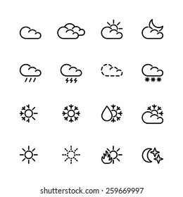 weather icon set