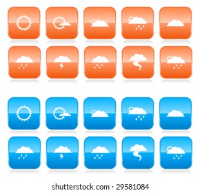 Weather icon set