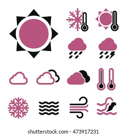 weather icon set