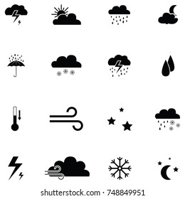 weather icon set