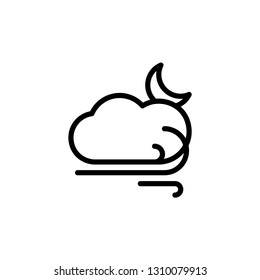 weather icon set with 4 type icon (line,glyph,outline,and flat) editable vector.