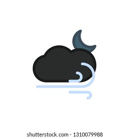 weather icon set with 4 type icon (line,glyph,outline,and flat) editable vector.