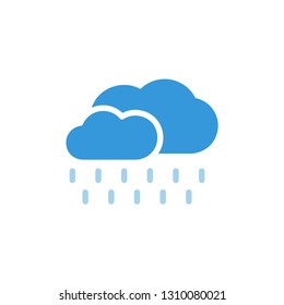 weather icon set with 4 type icon (line,glyph,outline,and flat) editable vector.