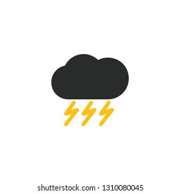 weather icon set with 4 type icon (line,glyph,outline,and flat) editable vector.