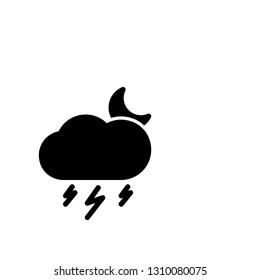 weather icon set with 4 type icon (line,glyph,outline,and flat) editable vector.