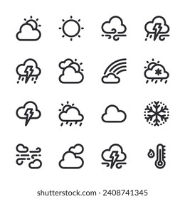Icono del tiempo aislado en blanco