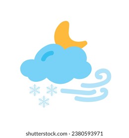 weather icon set sun rain thunderstorm dew wind snow cloud night sky for forecast