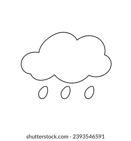 weather icon set sun rain thunderstorm dew wind snow cloud night sky for forecast