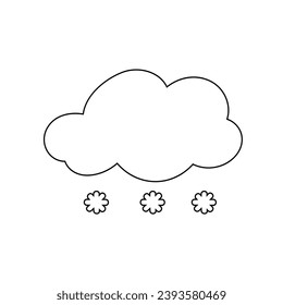 weather icon set sun rain thunderstorm dew wind snow cloud night sky for forecast