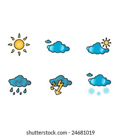 Weather icon set vol1