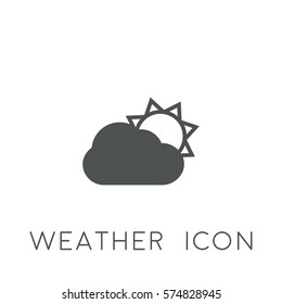 weather icon. sign design