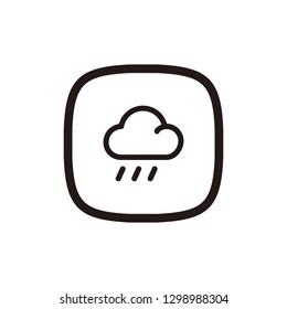 Weather icon sign symbol
