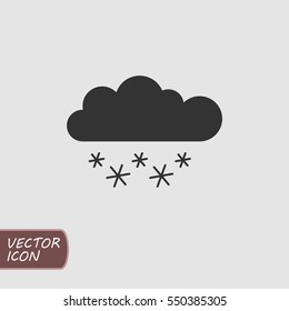 Weather Icon. Snow