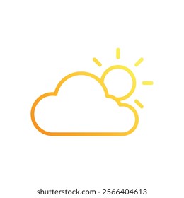 Weather icon. Summer icon design. vector graphic