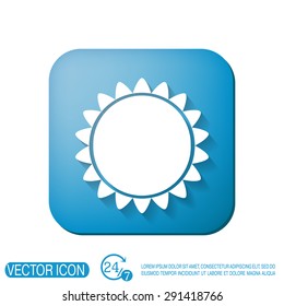 weather icon. sun