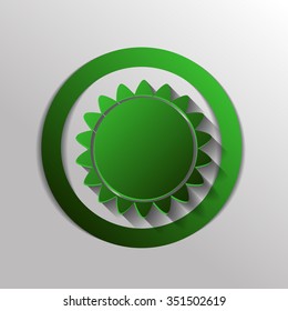 weather icon. sun