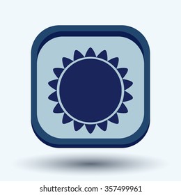 weather icon. sun