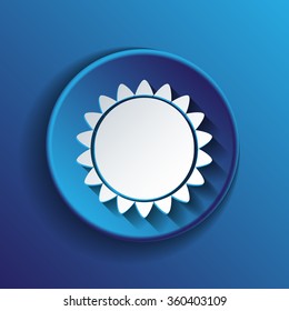weather icon. sun