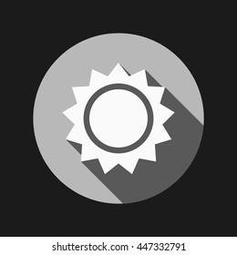 weather icon. sun