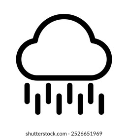 Weather icon symbol - clean and modern Weather prediction icon