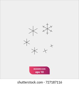 Weather icon thin line, flat symbol, vector illustration, trendy sign for graphic design, logo, website, mobile app, social media etc