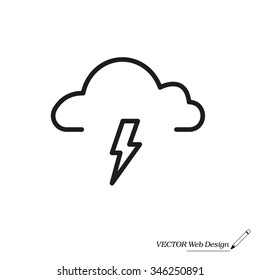 weather icon (thunderstorm)