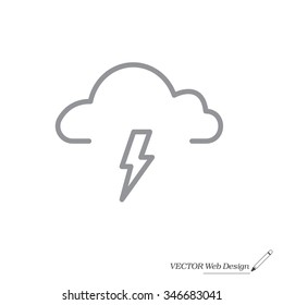 weather icon (thunderstorm)