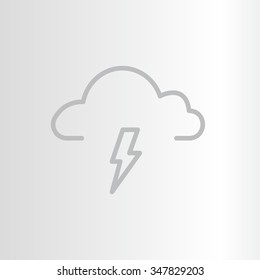 weather icon (thunderstorm)
