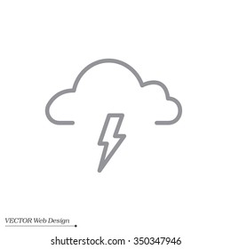 weather icon (thunderstorm)
