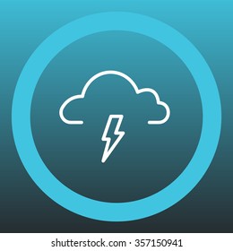 weather icon (thunderstorm)