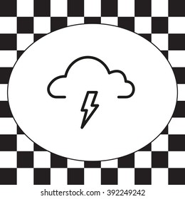 weather icon (thunderstorm)