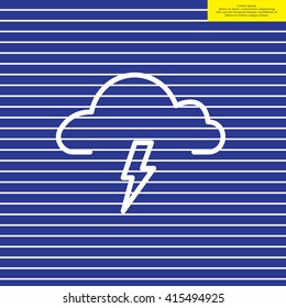 weather icon (thunderstorm)