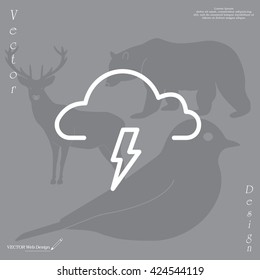 weather icon (thunderstorm)