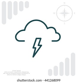 weather icon (thunderstorm)