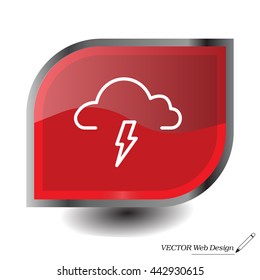 weather icon (thunderstorm)