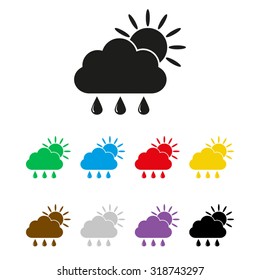 weather icon - vector