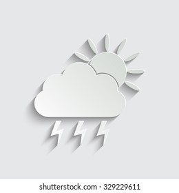 weather icon - vector icon