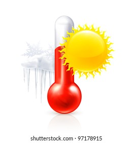 Weather icon, vector