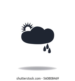 Weather icon, vector design element
