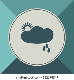 Weather icon, vector design element
