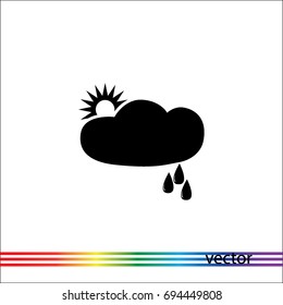 Weather icon, vector design element