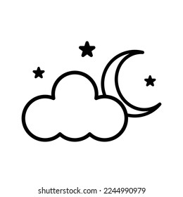 Weather icon vector design template