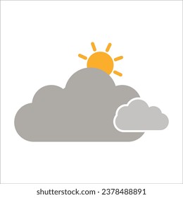 weather icon vector design template