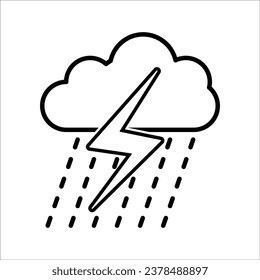 weather icon vector design template