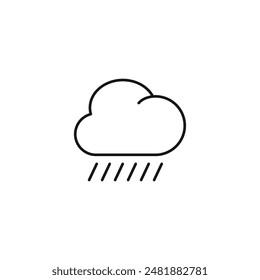 Vector de icono de Clima. VECTOR EPS 10 editable