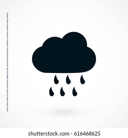 weather icon vector, flat design best vector icon