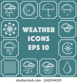 Weather icon - vector illustration
